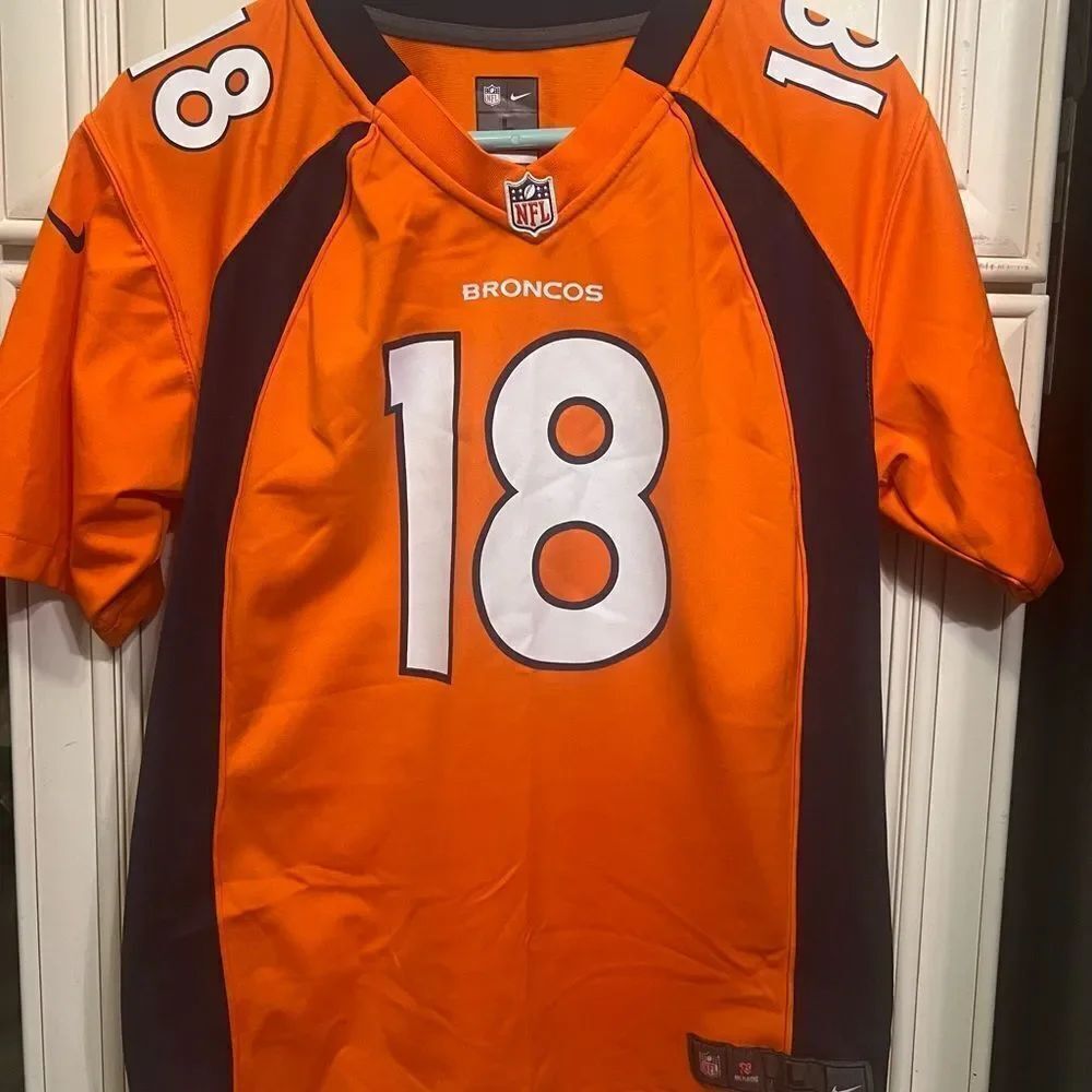 Authentic  youth Nike Peyton Manning #18 Denver Broncos ELITE NFL Jersey youth L